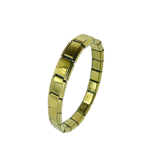 Brazalete Italiano dorado